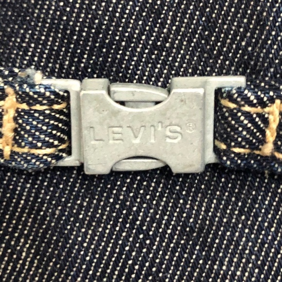 - Girls Levis Denim Wrap Around Skirt. Size 28/small - Picture 5 of 9